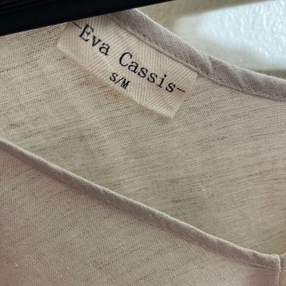 EVA CASSIS Linen Mini Dress - Picture 2 of 3
